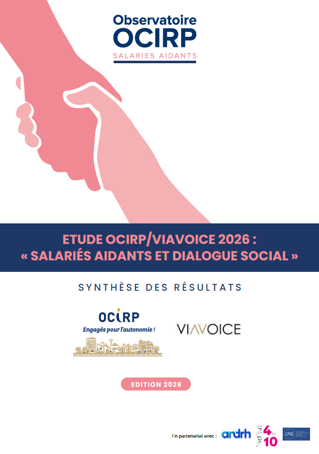 [ETUDE] Ocirp - Viavoice - Orse - ANDRH : Aidants, dialogue social et débat public