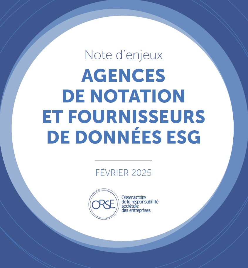 [NOTE D'ENJEUX] Agences de notation et fournisseurs de données ESG - Février 2025